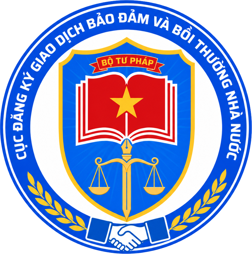 Logo Cục Đăng ký giao dịch bảo đảm và Bồi thường nhà nước
